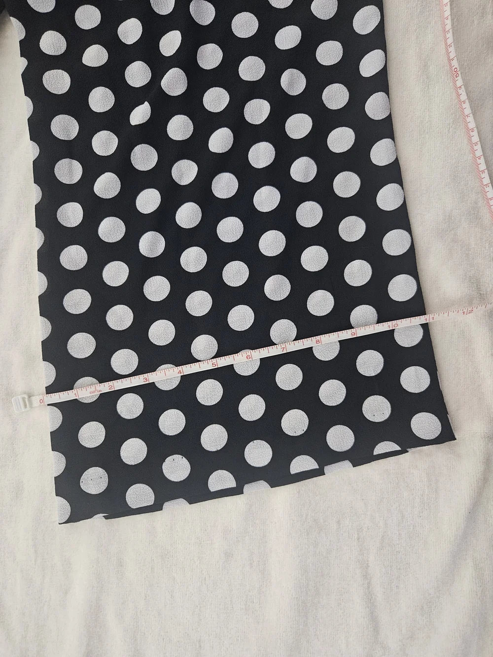 MICHAEL Michael Kors Polka Dot Wide Leg Paperbag Crop Pants - Size S